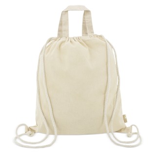 Mochila de Algodón con Cordones Personalizada